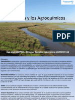 Agua y Agroquimicos