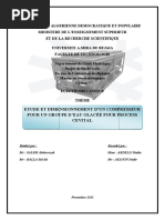 Etude Et Dimensionnement D’Un Compresseur Pour Un Groupe D’Eau Glacée Pour Proces Cevital