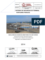 Reglamento Seguridad Terminal Portuario Paracas