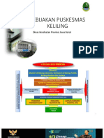 Kebijakan Puskesmas Keliling, Utk Kota Bandung 2018