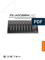 Platform M User Manual Spanish