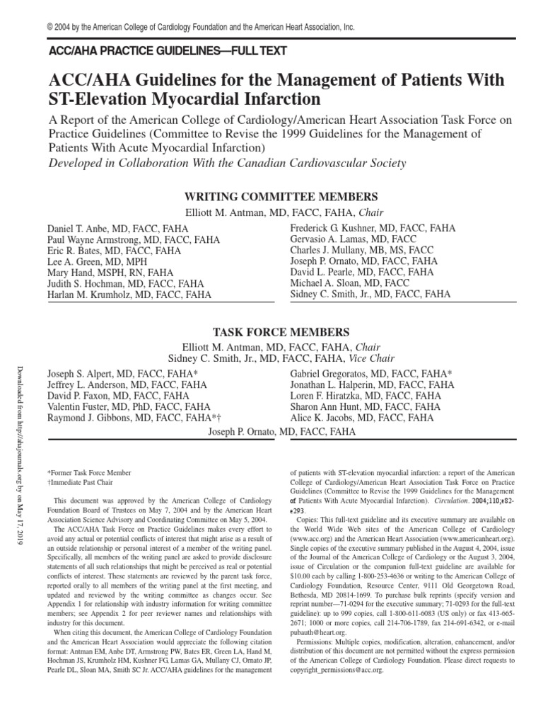 Stemi | PDF | Myocardial Infarction | Coronary Artery Bypass Surgery
