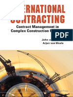International Contracting Contract Management in Complex Construction Projects