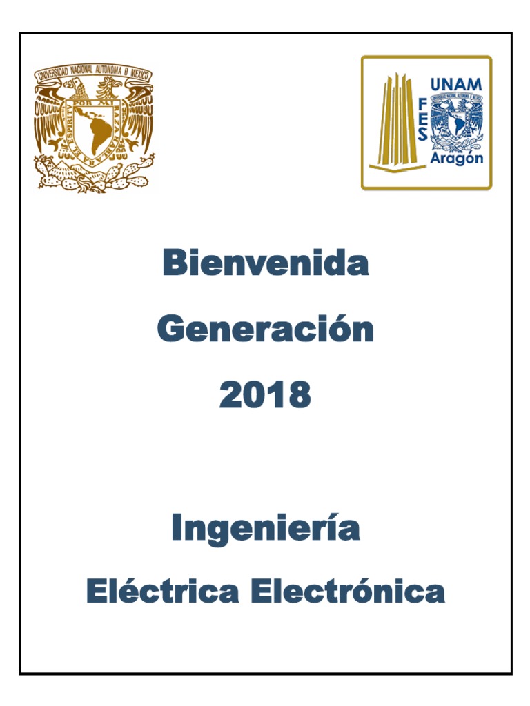 Iee Bienvenida 2018 Ingenieria Ingenieria Electrica