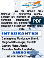 Implementación Del Moodle para Mejorar El Desempeño Laboral