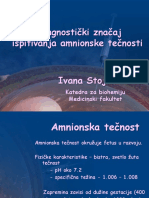 Amnionska Tecnost - I. Stojanovic Final