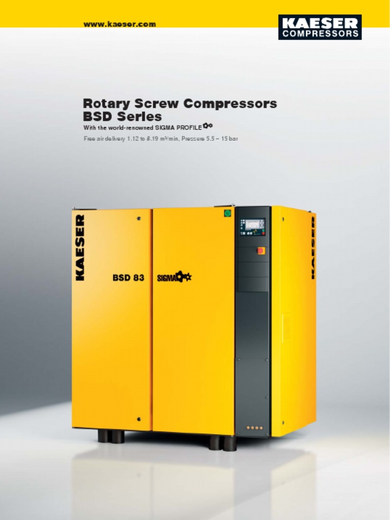 Kaeser BSD | PDF | Clothes Dryer | Refrigeration