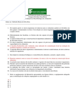 0 - 1 Avaliação de Aprendizagem PDF