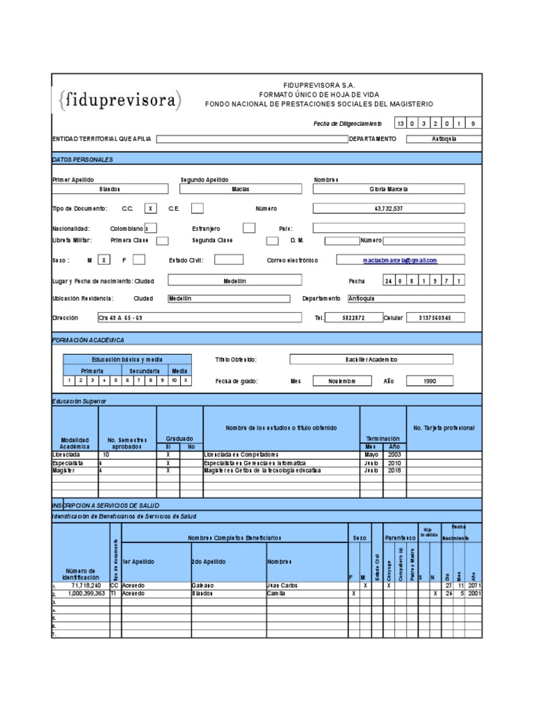Formato Fomag | PDF | Educación Secundaria | Educación avanzada