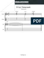 30 Jazz Turnarounds: Turnaround #4