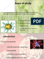 Area of Study: Green Chemistry