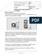 Principe de La Technologie Inverter (Alimentation Du Compresseur) : (Source Daikin)