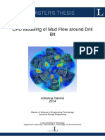 Master'S Thesis: CFD Modeling of Mud Flow Around Drill Bit