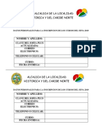 Formato Alcaldia de La Localidad Historica y Del Caribe Norte