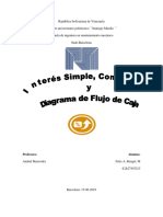 Interes Simples, Compuesto y Diagrama de Flujo de Caja (Ing Economica)