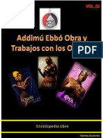 Addimu Ebbo Obra y Trabajos Con Los Orishas Vol 1 PDF