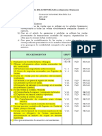 Programa de Auditoría Ctas Cobrar Ventas