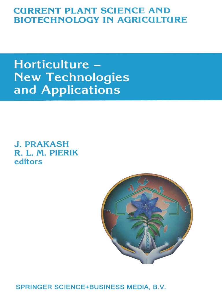 Book 1991 HorticultureNewTechnologiesAnd | PDF | Natural