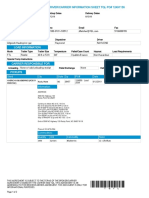 TQL Contact Info: Driver/Carrier Information Sheet TQL Po# 12491136