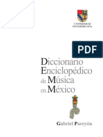 Diccionorio Enciclopédico de la múisa en México, Vol. 2