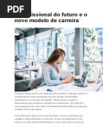 O Profissional Do Futuro e o Novo Modelo de Carreira