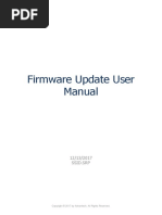 Firmware Update User Manual