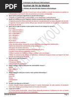 Examen de Fin de Module Correction - Notions de Sécurité Des Réseaux Informatique (1)