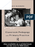 David McNamara-Classroom Pedagogy 