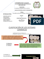 Clasificación de Los Sistemas Cerámicos Primera Expo Fija