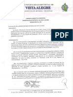 Comision Ambiental Municipal Municipalidad Distrital de Vista Alegre Ordenanza No 004