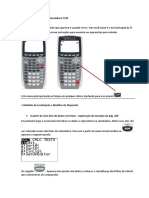 TI-84 calculadora estatísticas