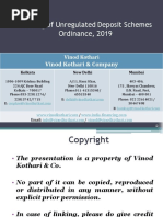 Unregulated Deposit Scheme PPT Presentation