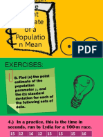 Computing The Point Estimate of A Population Mean