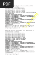 Inter-L Pairing (Biology) For Year 2018-19