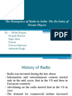 The Resurgence of Radio in India