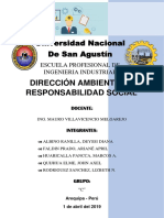 Dirección Ambiental Y Responsabilidad Social: Universidad Nacional de San Agustín