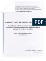 Subsidio Para Trabajos Académicos PDF