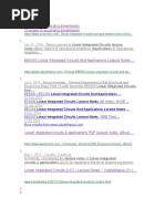 Linear Integrated Circuits Notes