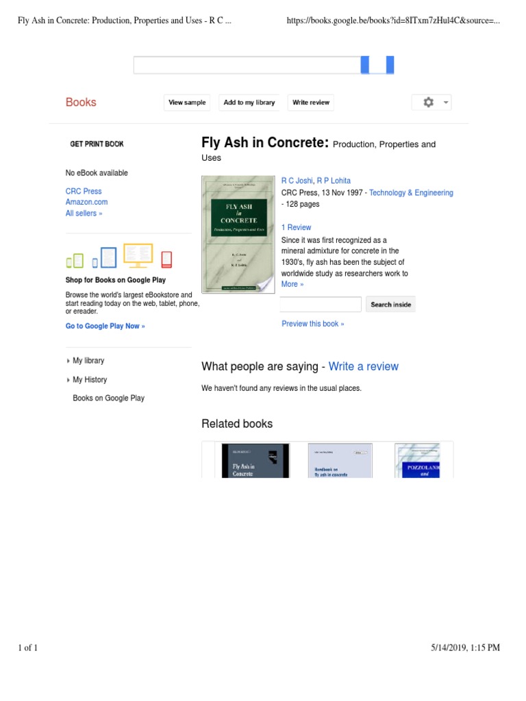 Fly Ash in Concrete Overview | PDF