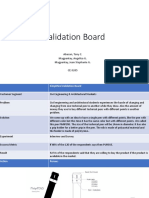 Validation Board: Abacan, Tony C. Magpantay, Angelica G. Magpantay, Jean Stephanie G. CE-5205