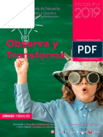 Jornadas Observa y Transforma PDF