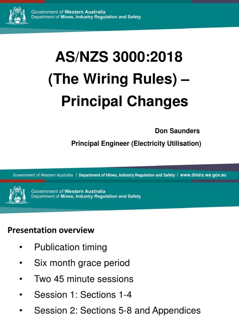 Wiring For Australia | PDF | Electrical Wiring | Electrical Connector