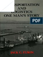 Transportation AND Logistics One Man'S Story