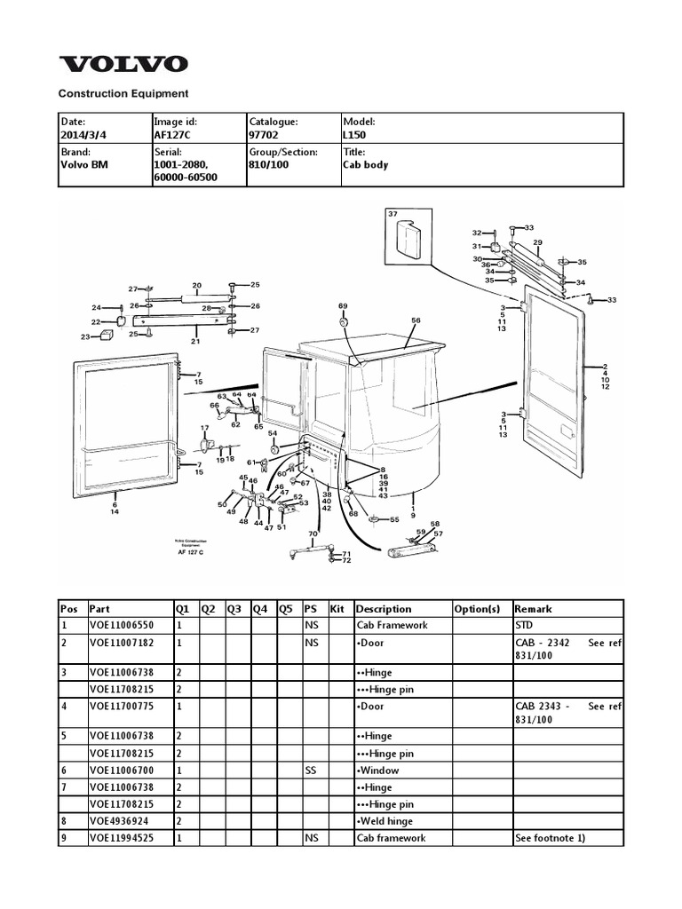 08 Machinery House, Cab, Exterior Trim Parts Anywhere PDF PDF