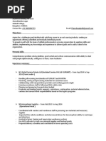 Pradeep Resume