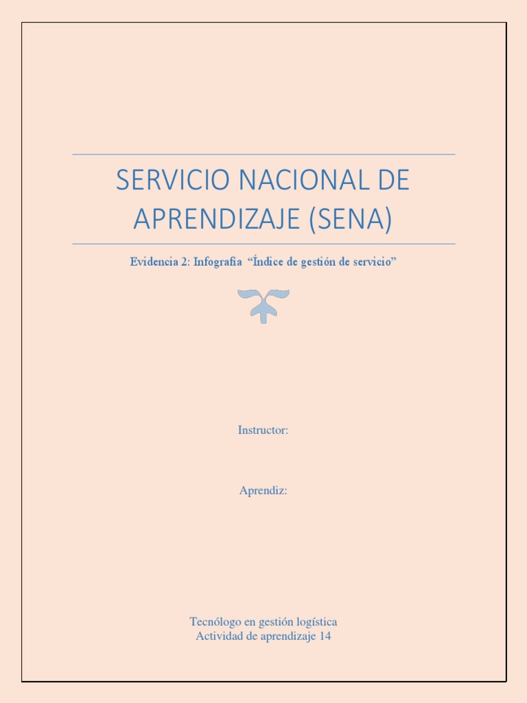 Evidencia 2 Infografia Indices de Gestion de Servicios | PDF | La ...