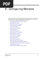 Configuring Remotes