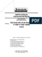 New Holland RG140 170 200 Parts Manual