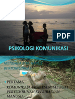 Psikom 2 - Psikologi Komunikasi