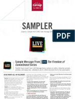 Sampler: Explore A Sample From LIVE's New Message Series